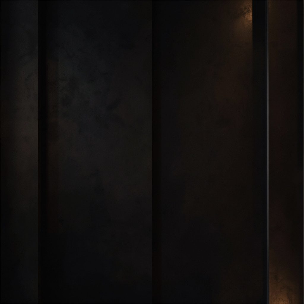 Dark textured backdrop with faint warm highlights, understated and atmospheric